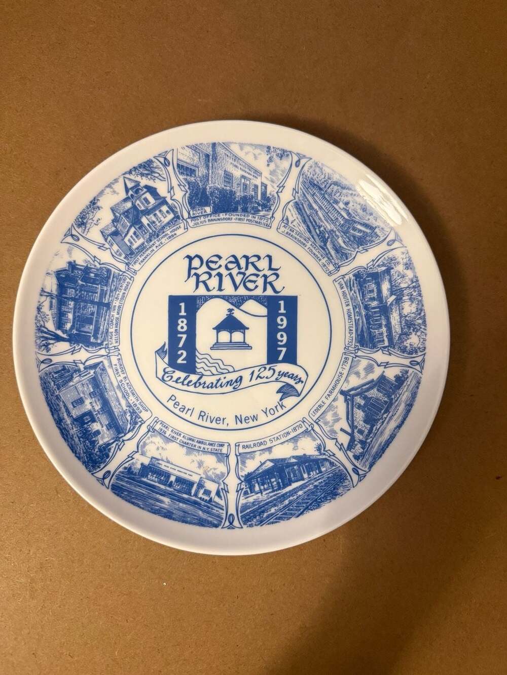 Vintage Kettlesprings Kilns Pearl River New York 125th Anniversary Commemorative